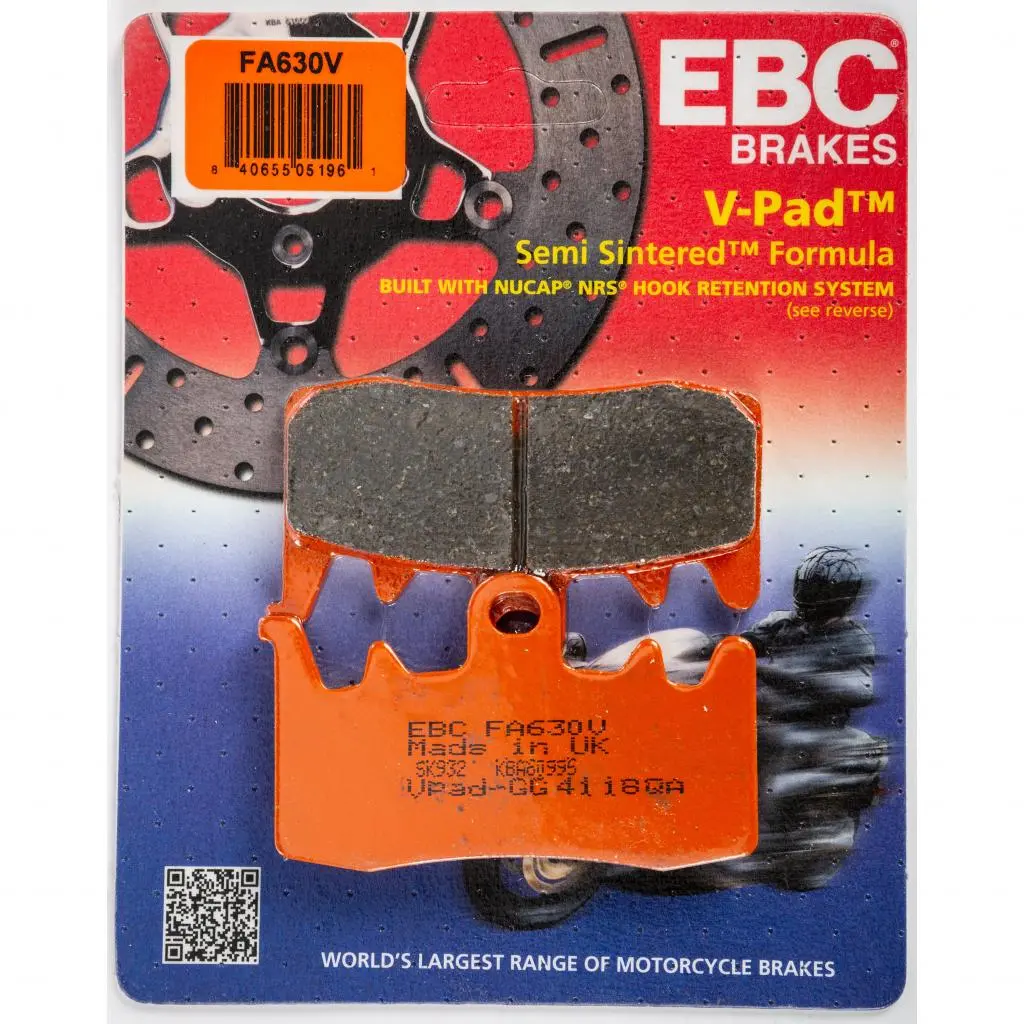 Ebc Semi-Sintered Brake Pads | Fa630v 1
