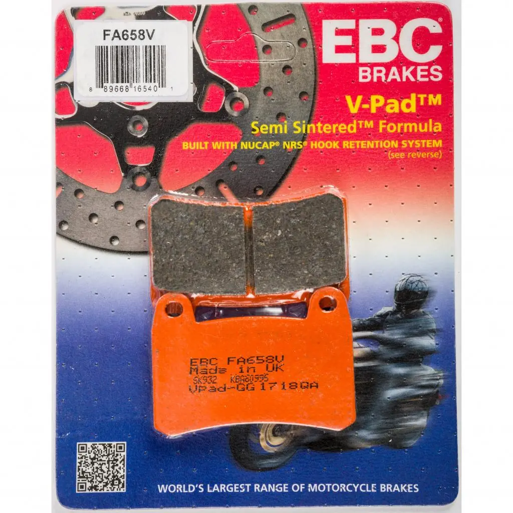 Ebc Semi-Sintered Brake Pads | Fa658v 1