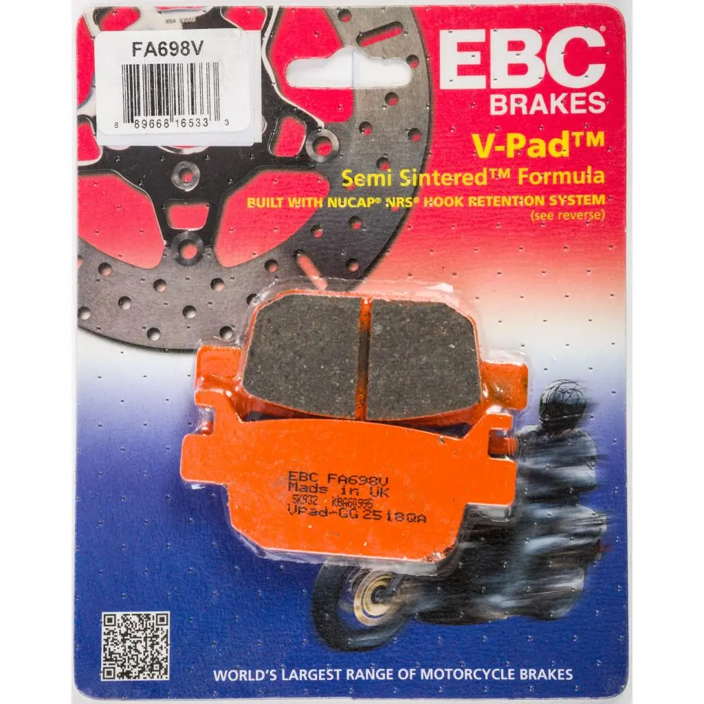 Ebc Semi-Sintered Brake Pads | Fa698v 1