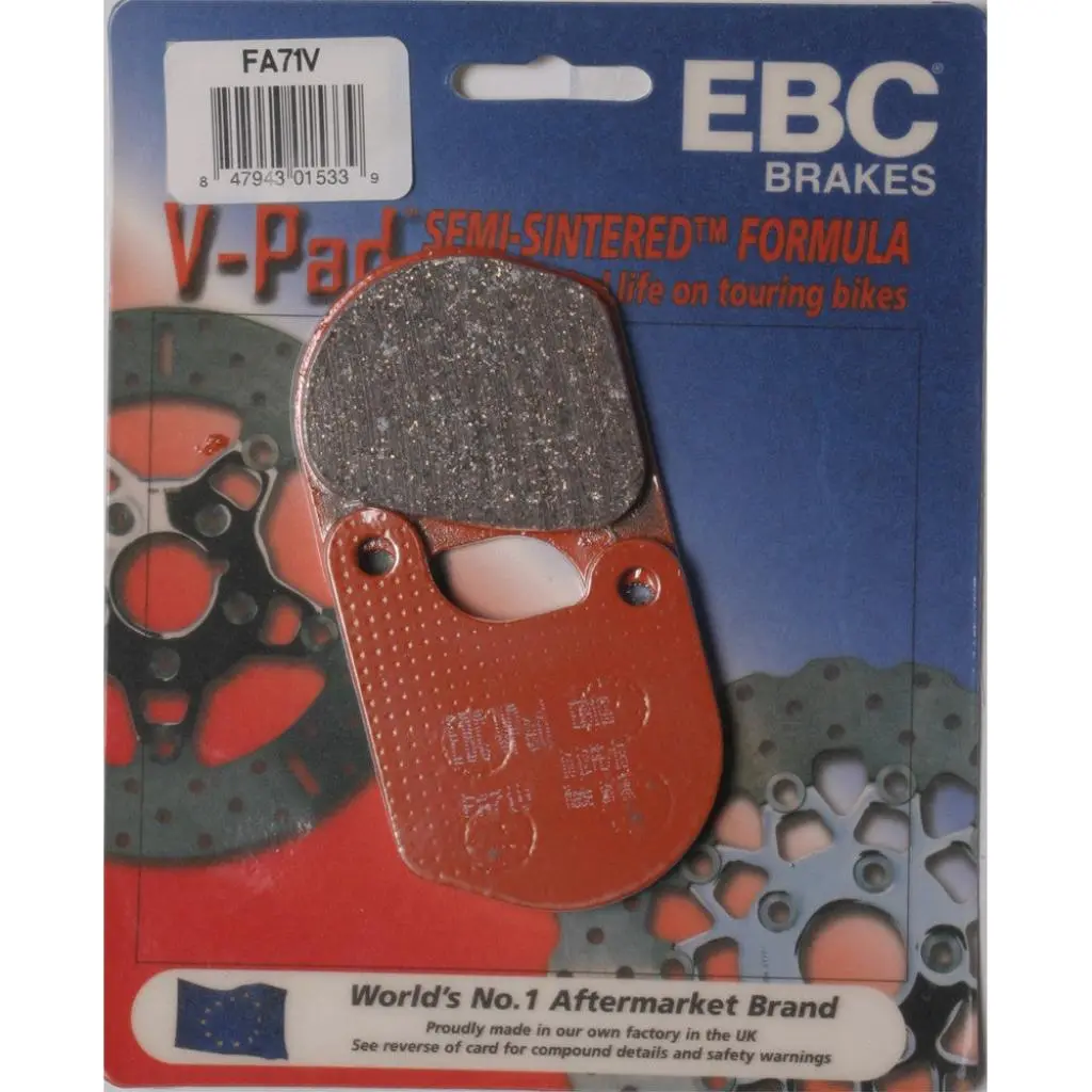 Ebc Semi-Sintered Brake Pads | Fa71v 1