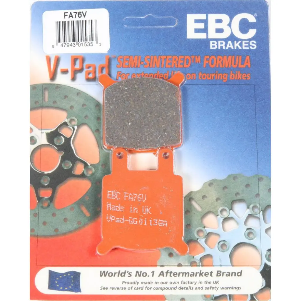 Ebc Semi-Sintered Brake Pads | Fa76v 1
