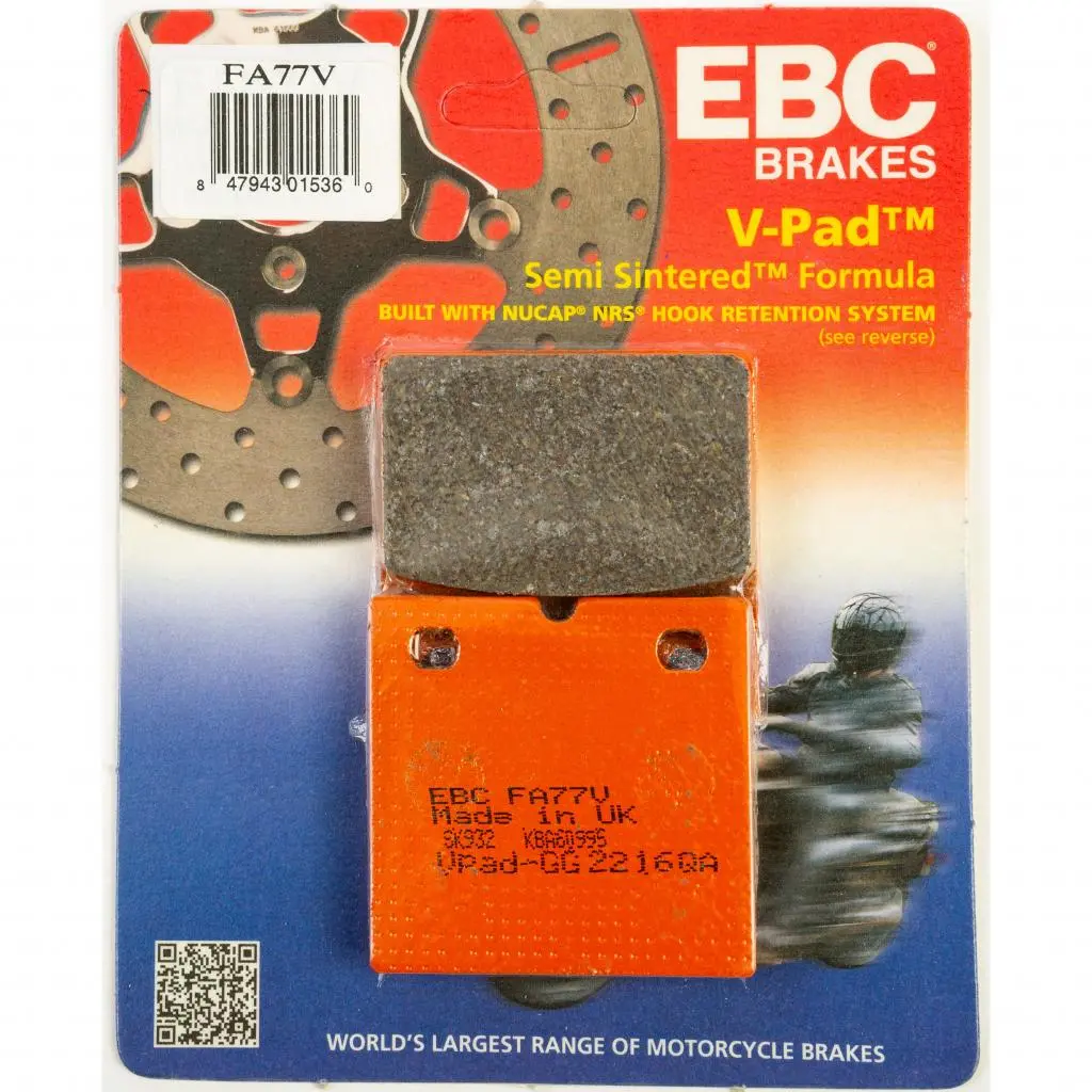 Ebc Semi-Sintered Brake Pads | Fa77v 1