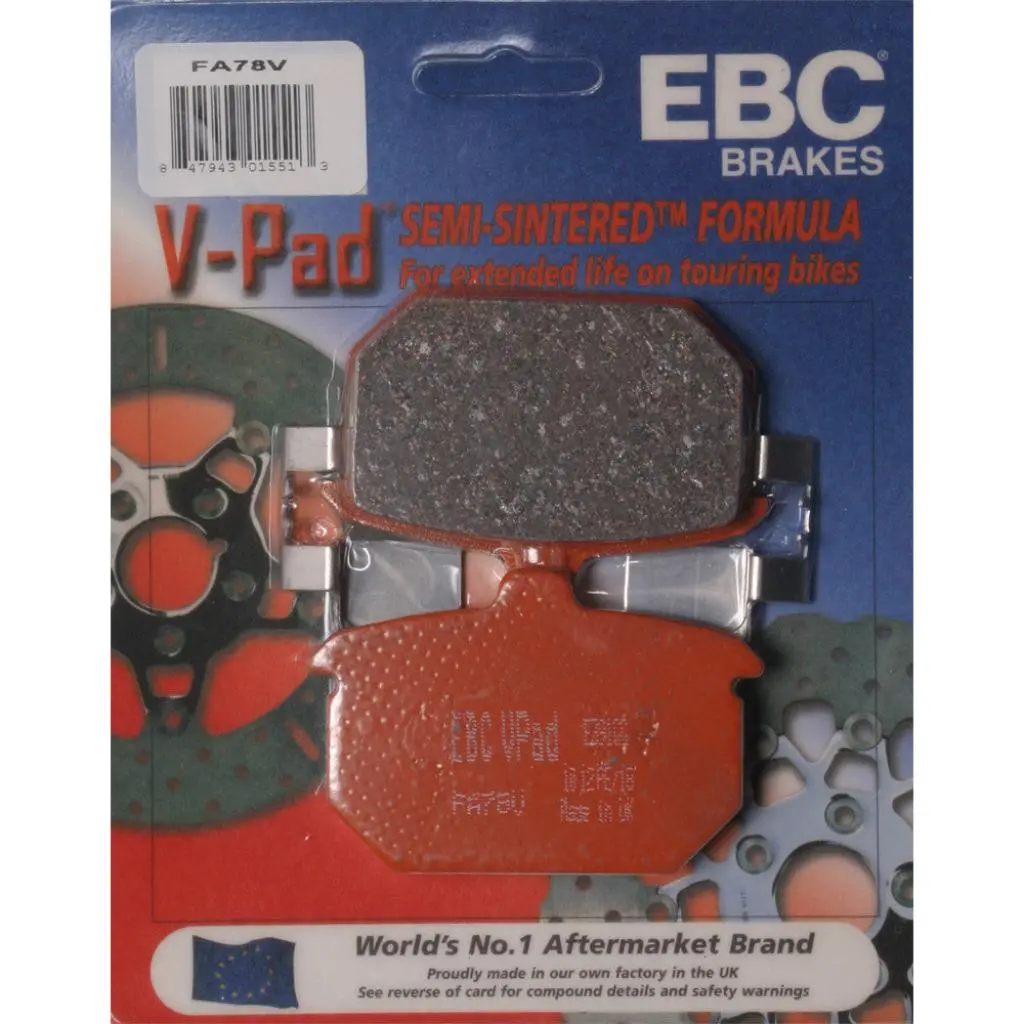 Ebc Semi-Sintered Brake Pads | Fa78v 1