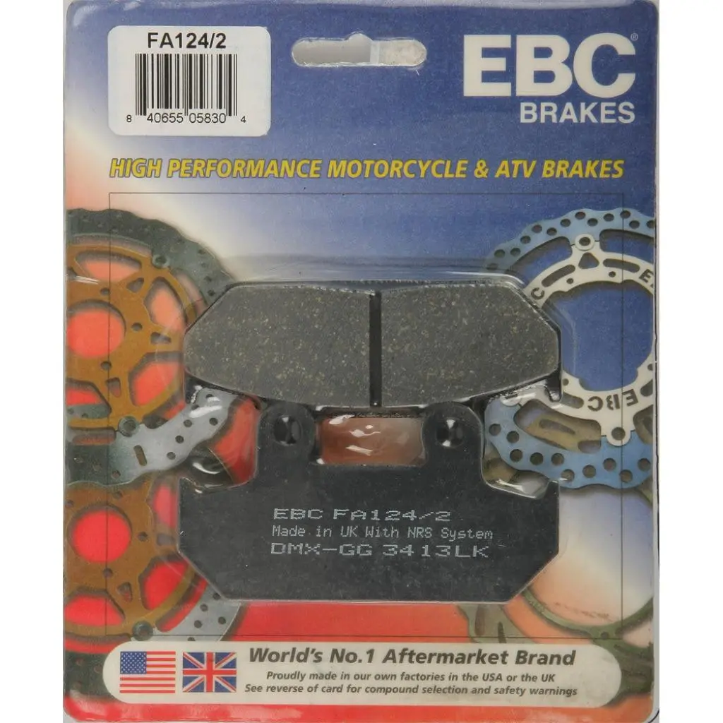 Ebc Standard Brake Pads | Fa124/2 1