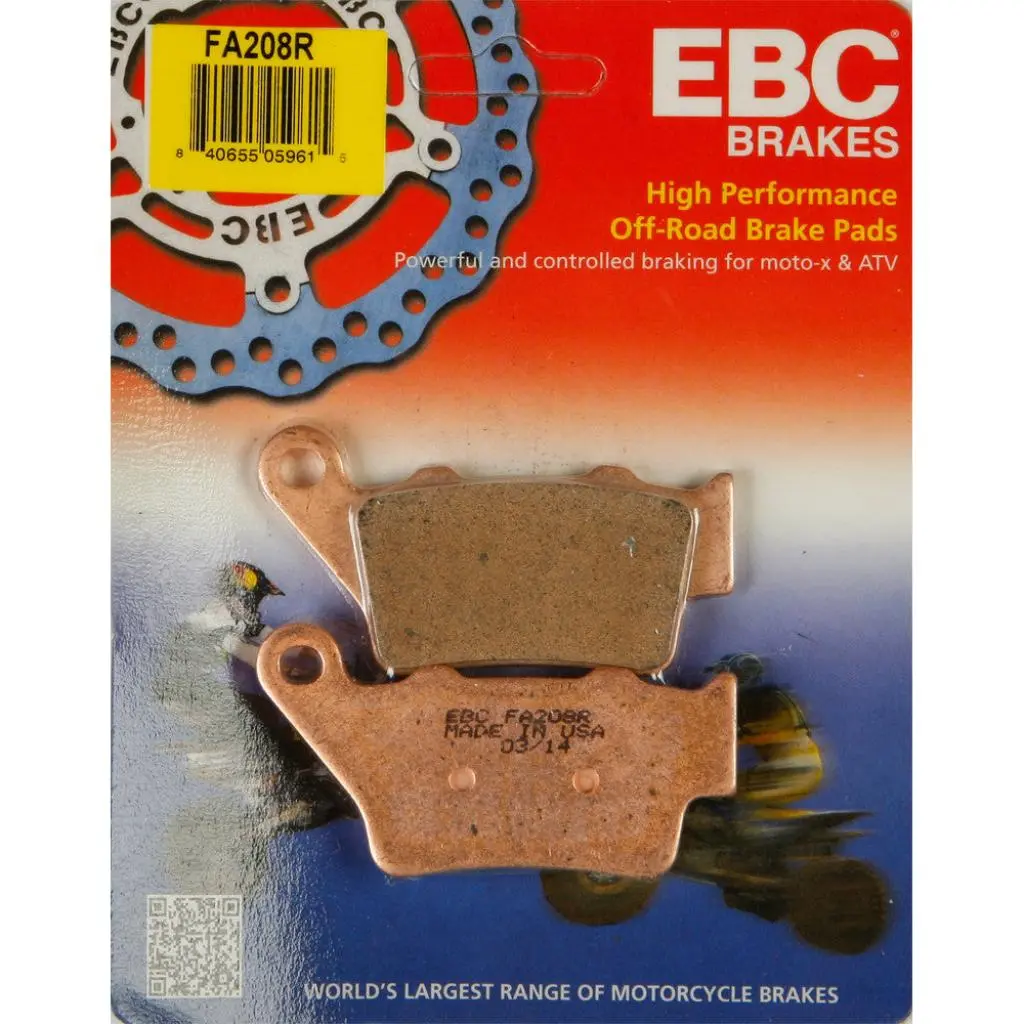 Ebc Standard Brake Pads | Fa208r 1