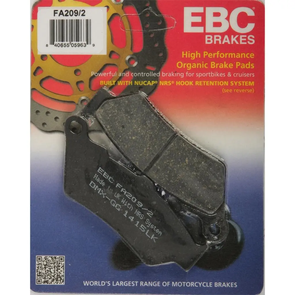 Ebc Standard Brake Pads | Fa209/2 1