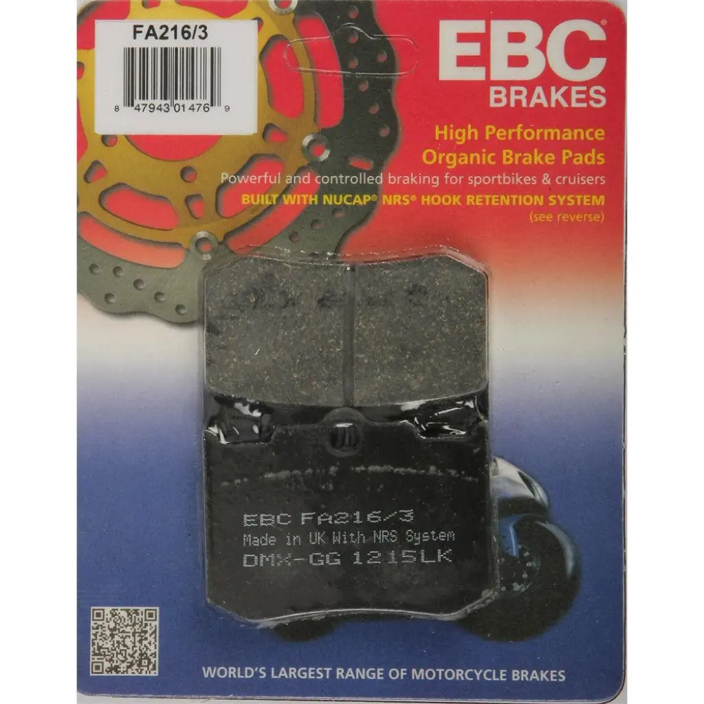Ebc Standard Brake Pads | Fa216/3 1