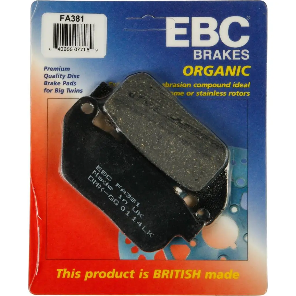 Ebc Standard Brake Pads | Fa381 1