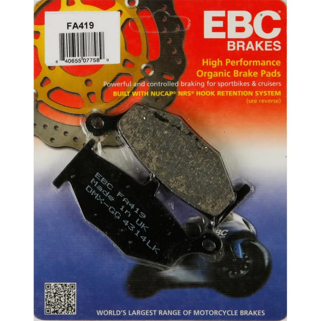 Ebc Standard Brake Pads | Fa419 1