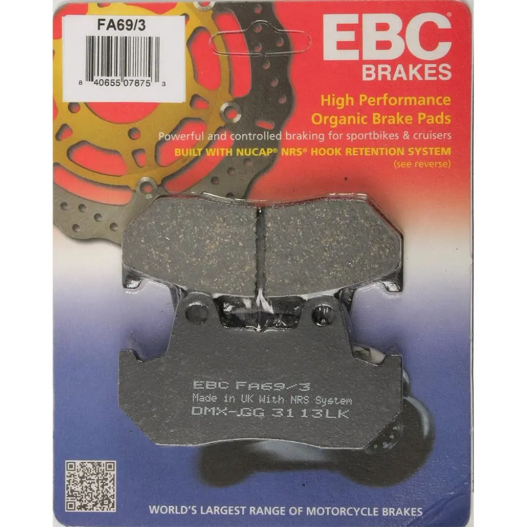 Ebc Standard Brake Pads | Fa69/3 1
