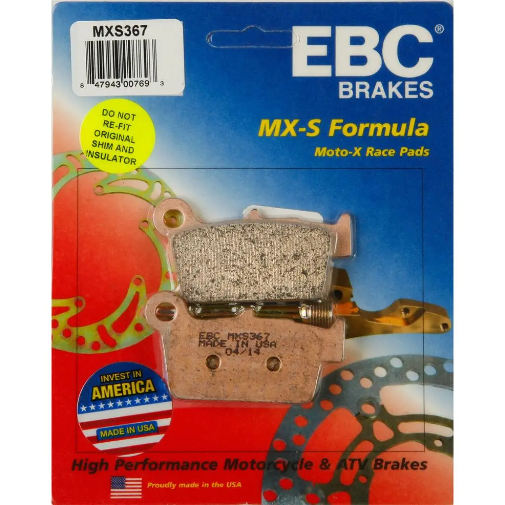 Ebc Standard Brake Pads | Mxs367 1