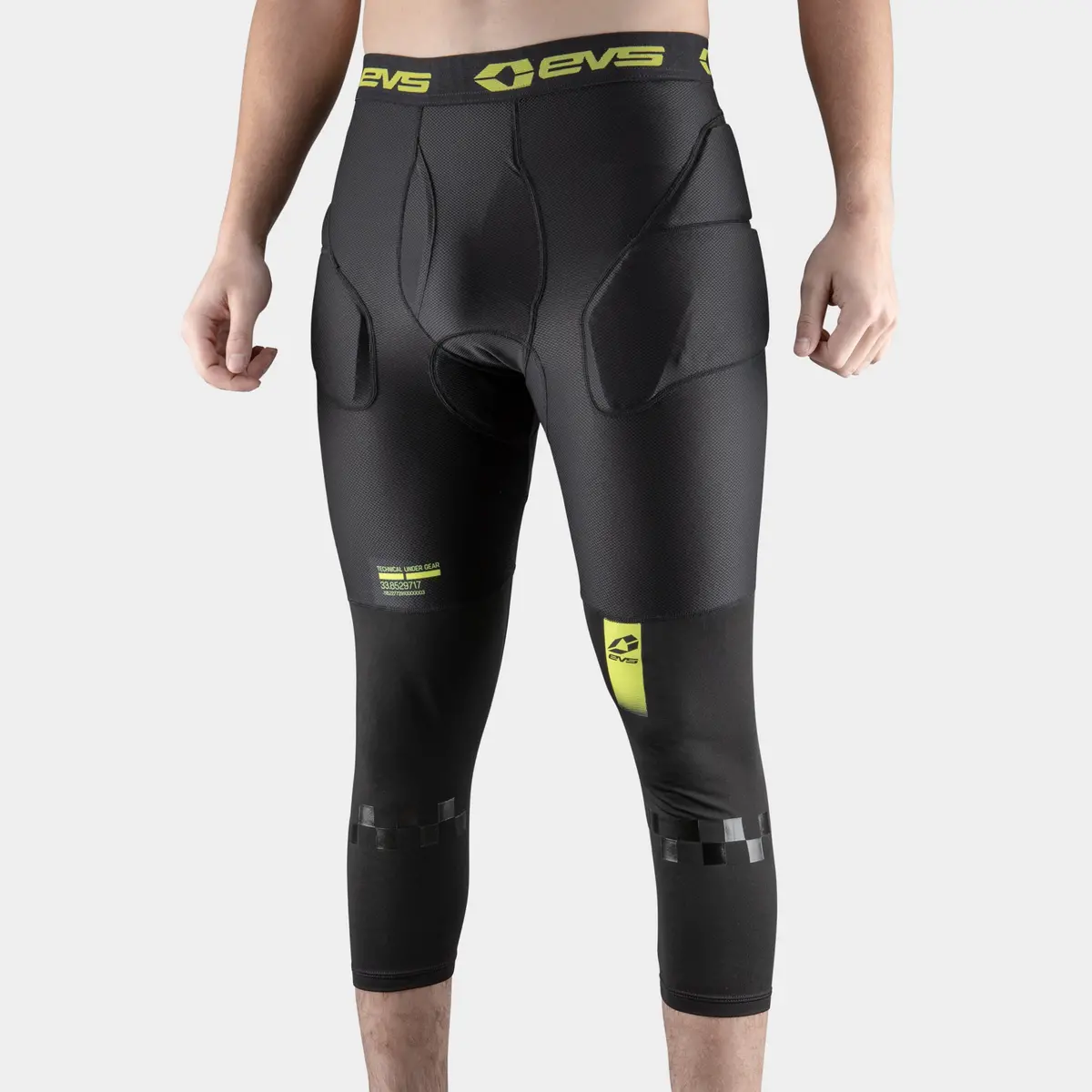 Evs 3/4 Impact Pants | Tugbotimp3/4-Bk 3