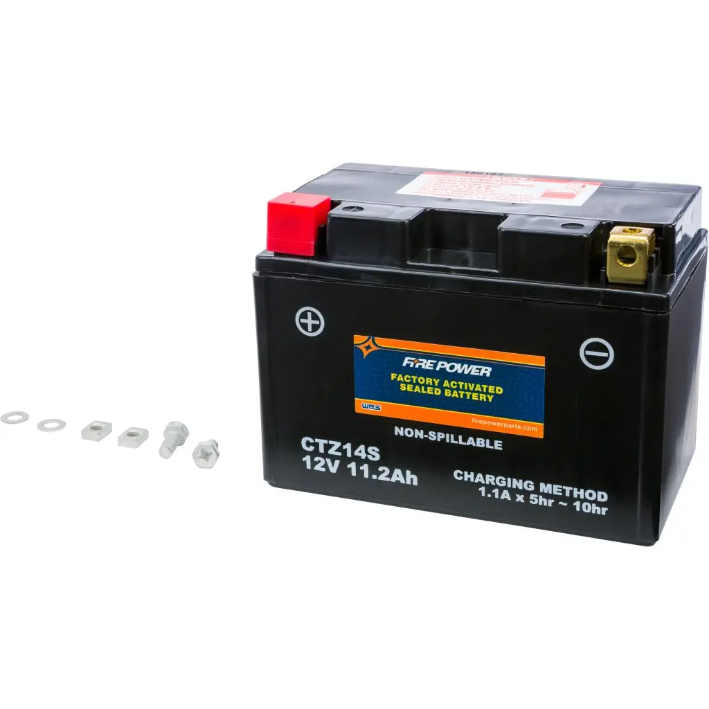 Fire Power Battery Ctz14s Sealed Factory Activated 1