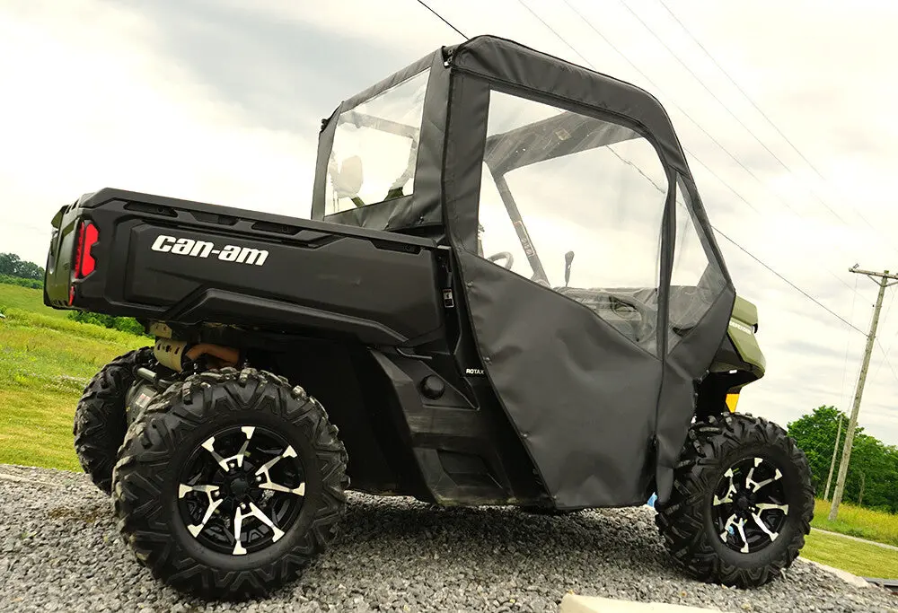 Seizmik Full Soft Doors With Zipper Can-Am Defender | 51-20991 1