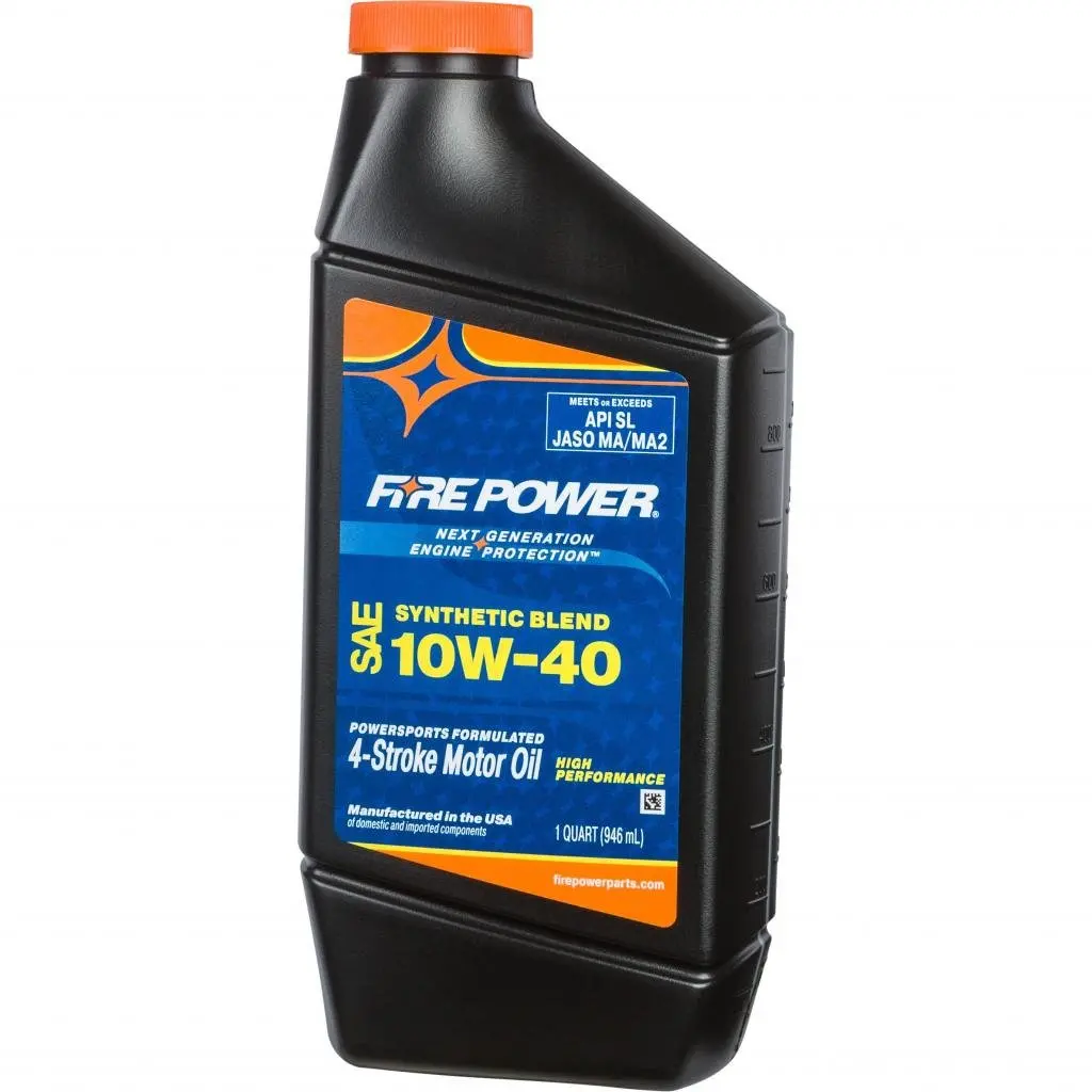 Fire Power Synthetic Blend Motor Oil 1