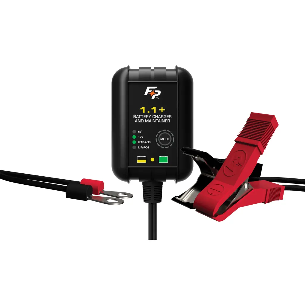 Fire Power Wall Mount Battery Charger 6V/12V 1.1A 1