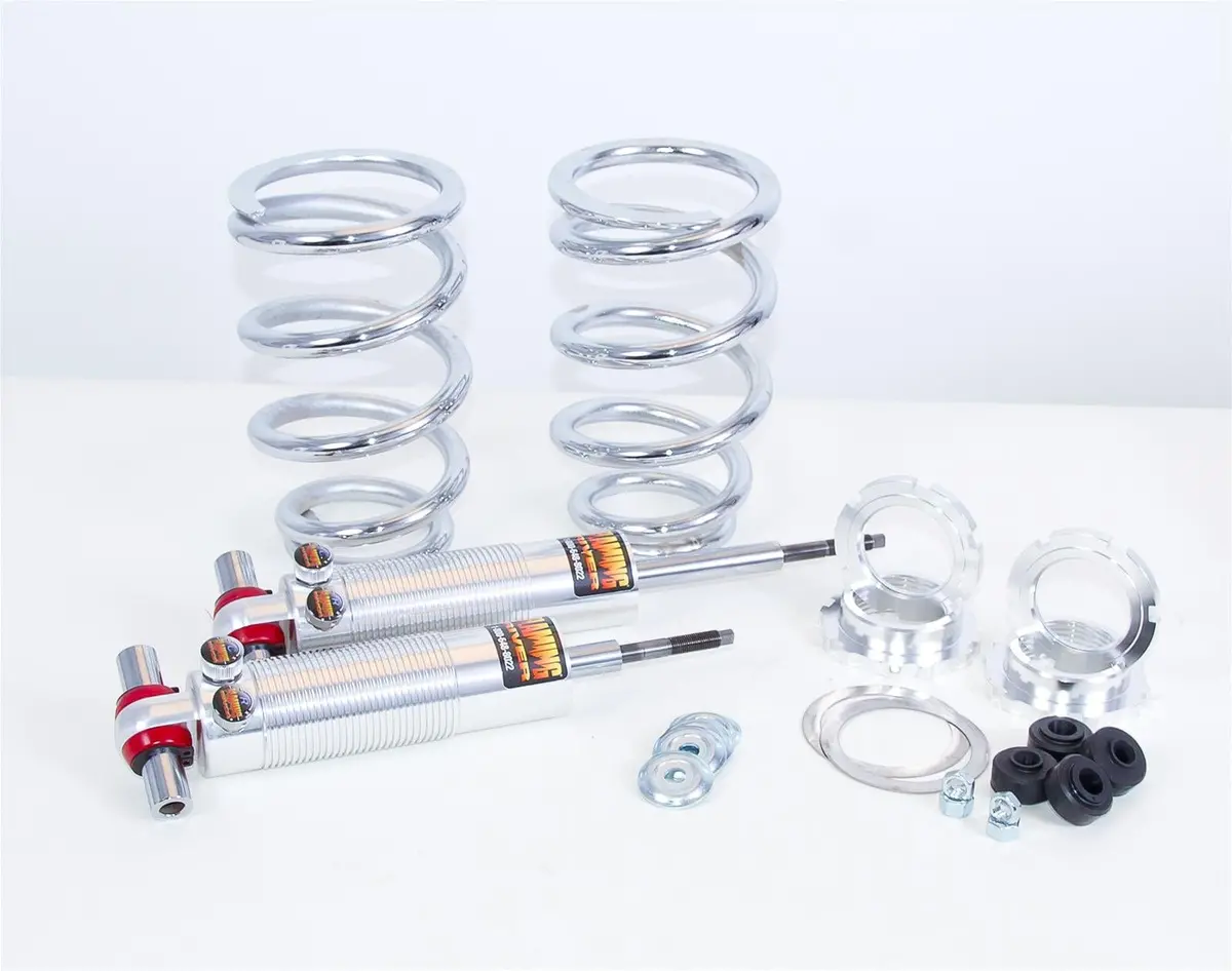 Flaming River Dual-Adjustable Coilover Shocks – Threaded Body, Rebound & Compression Tuning 2