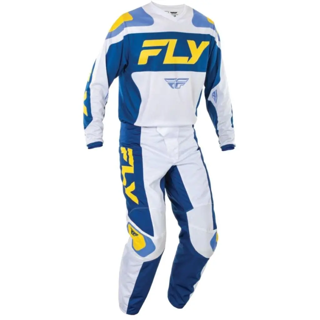 Fly Racing 2025 F-16 Racewear Y/W/R Jersey/Pant Kit 1
