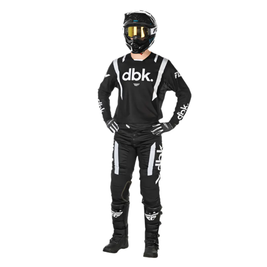 Fly Racing 2025 Kinetic Mesh Dbk Jersey/Pant Kit 1