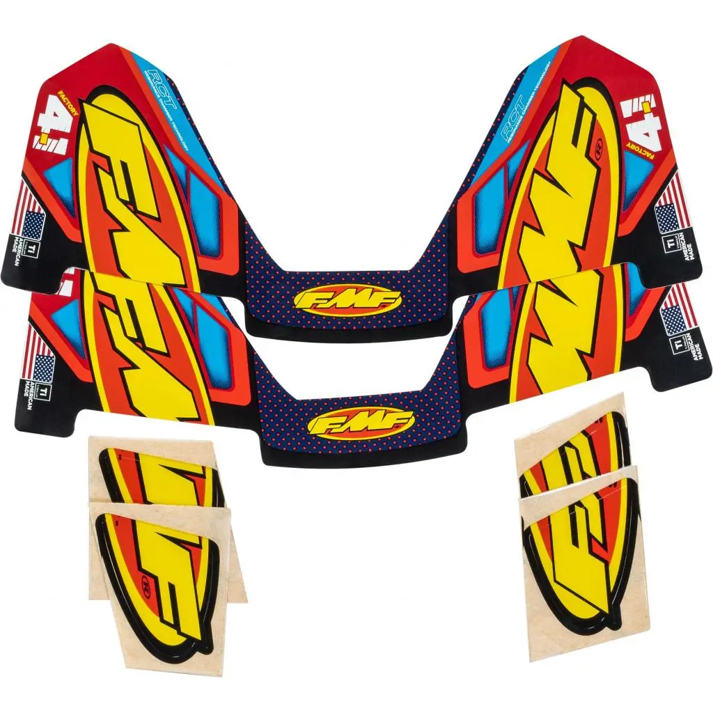 Fmf 4 Stroke Muffler Decals | 014838 1