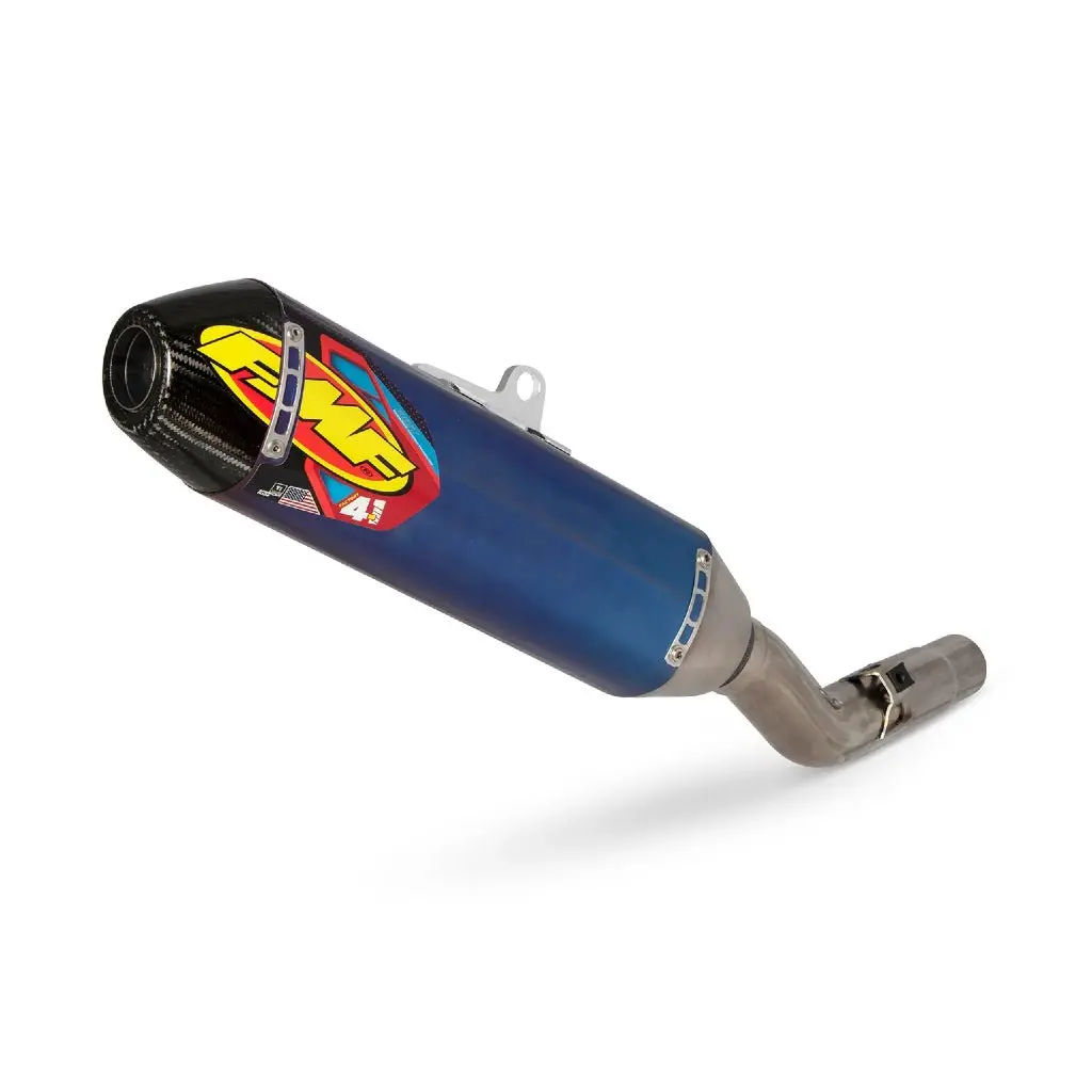 Fmf Factory 4.1 Anodized Titanium Slip-On Muffler Kawasaki Kx250(X) '21-22 | 042396 1