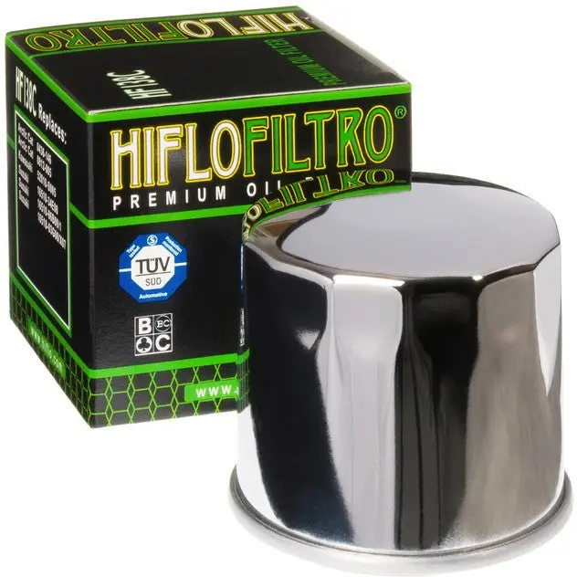 Hiflo Oil Filter Chrome | Hf138c 1