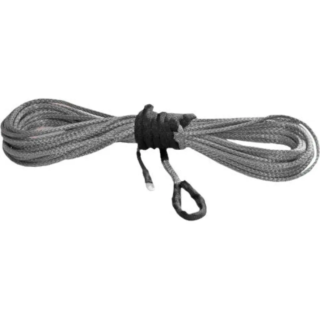 Kfi 3/16" Synthetic 50' Atv Winch Cable (Smoke) | Syn19-S50 1