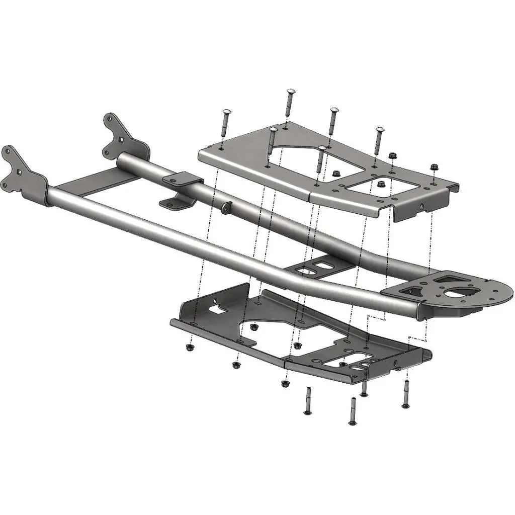 Kfi Atv Plow Push Tube Hd Kit| 105955 1