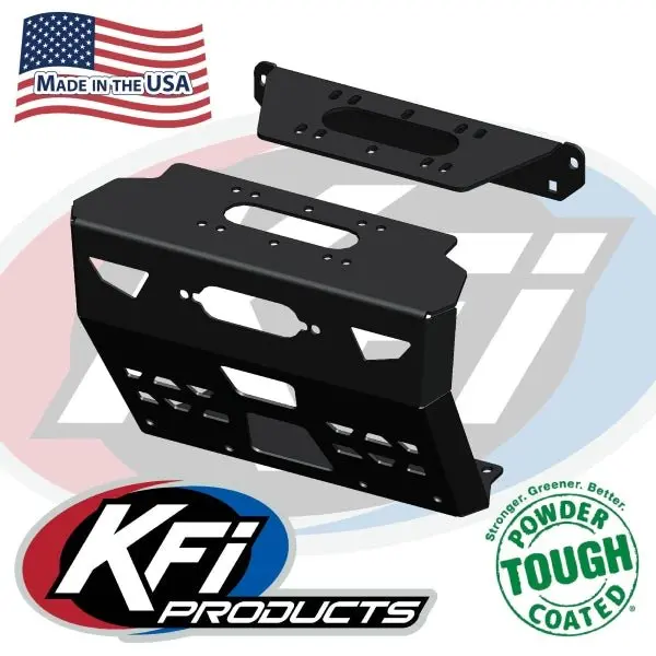 Kfi Polaris Ranger 1000 / Bobcat Winch Mount | 101830 1