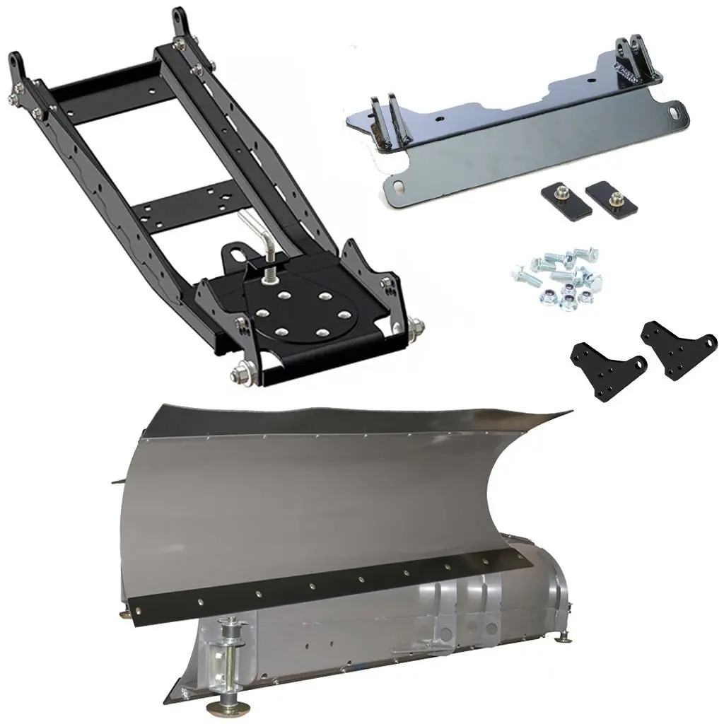 Kfi Snowplow Kit Can-Am Defender With Level Kit 1