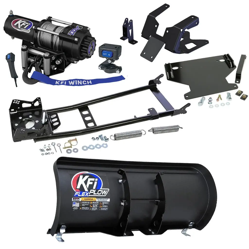 Kfi Snowplow Kit Fits Various Can-Am Renegade 500/570/650/800/850/1000 Atv 5