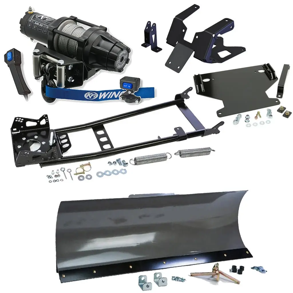Kfi Snowplow Kit Fits Various Can-Am Renegade 500/570/650/800/850/1000 Atv 16