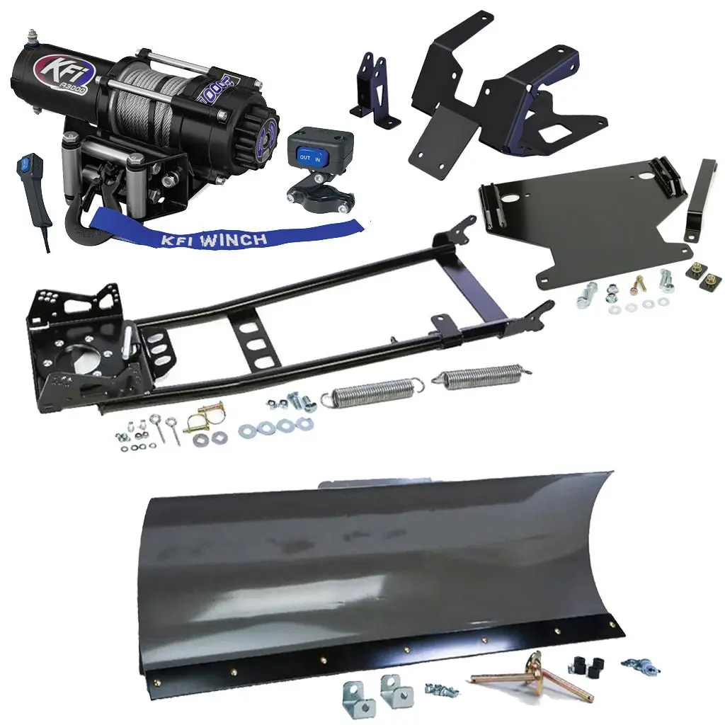 Kfi Snowplow Kit Fits Various Can-Am Renegade 500/570/650/800/850/1000 Atv 14
