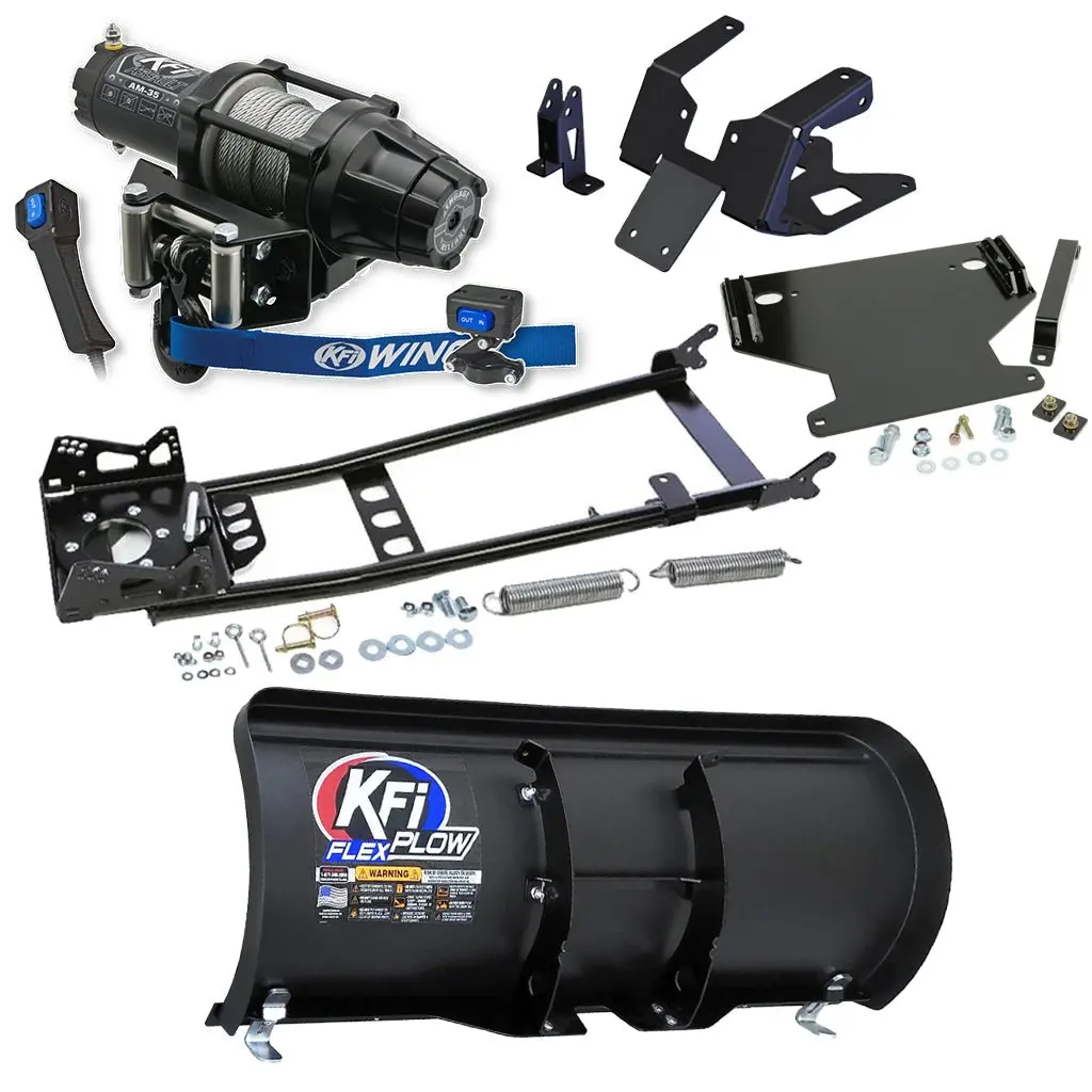 Kfi Snowplow Kit Fits Various Can-Am Renegade 500/570/650/800/850/1000 Atv 7