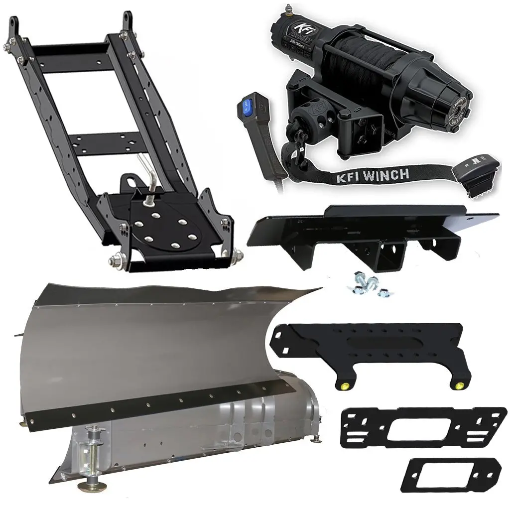 Kfi Snowplow Kit For Various Polaris Ranger Crew & Xp 570/900/1000 5