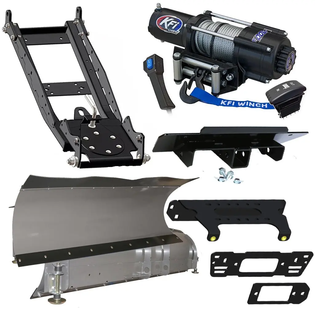 Kfi Snowplow Kit For Various Polaris Ranger Crew & Xp 570/900/1000 3