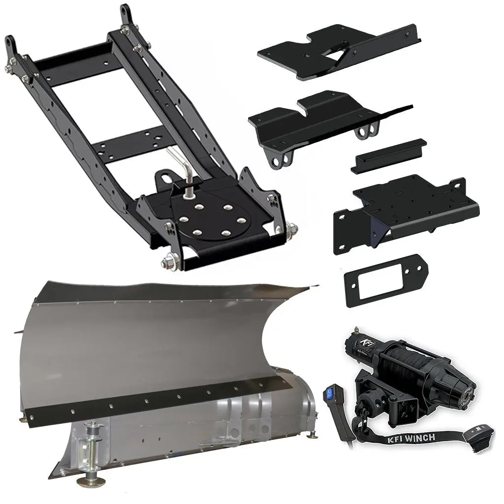 Kfi Snowplow Kit Kawasaki Ridge 1000 5
