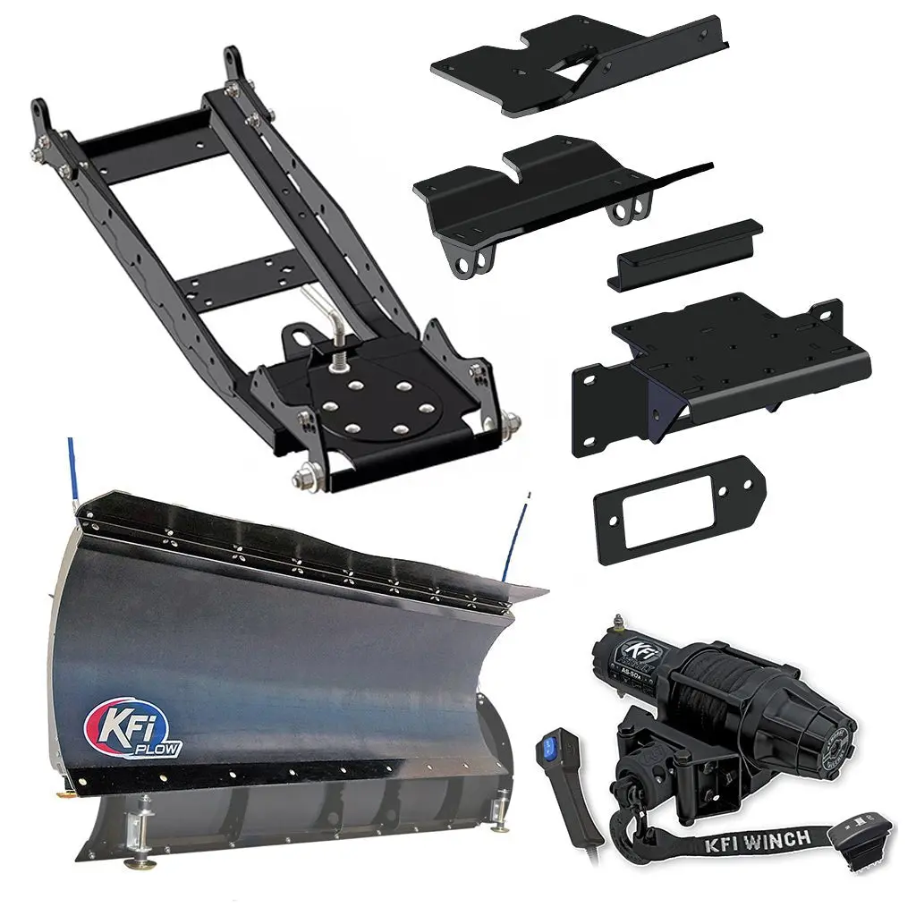 KFI Snowplow Installation Kit Compatible with Kawasaki Ridgeline 1000 - Image 9