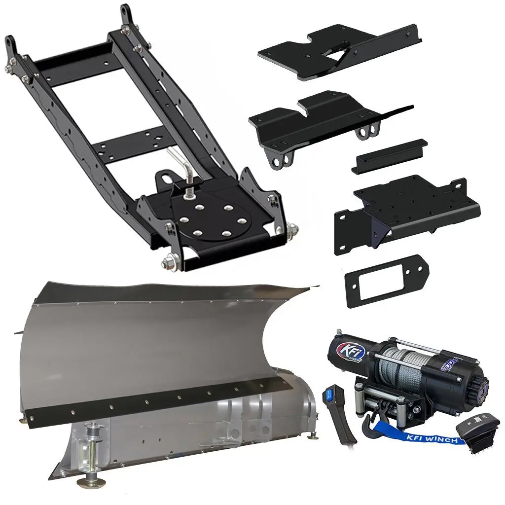 Kfi Snowplow Kit Kawasaki Ridge 1000 3