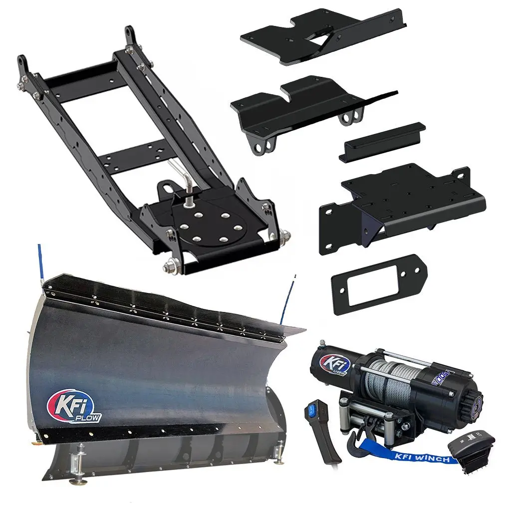 KFI Snowplow Installation Kit Compatible with Kawasaki Ridgeline 1000 - Image 8