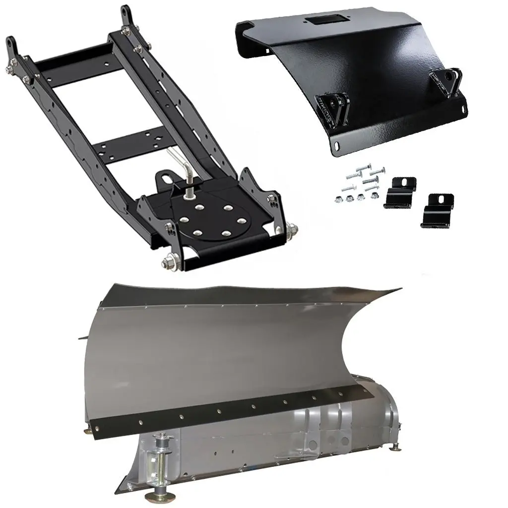 Kfi Snowplow Kit Kymco Uxv 500I & Uxv 700I 1