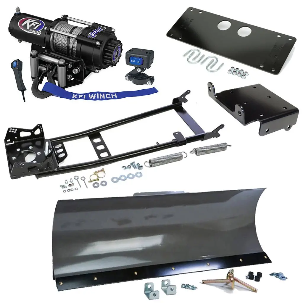 Kfi Snowplow Kit Suzuki 450, 500, 700, 750 King Quad Atv 14