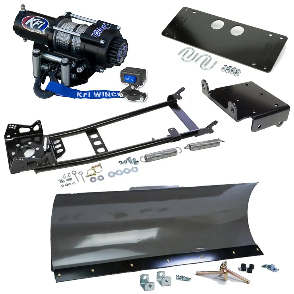Kfi Snowplow Kit Suzuki 450, 500, 700, 750 King Quad Atv 13