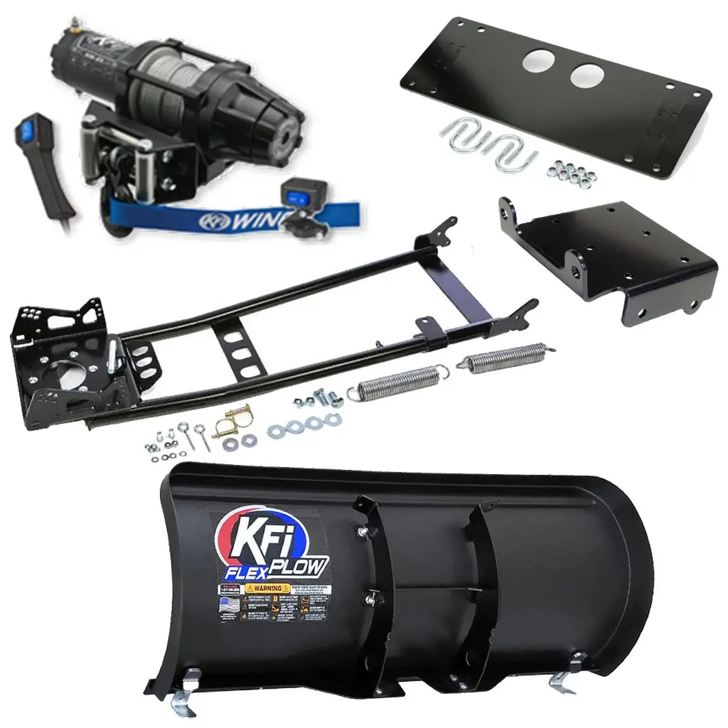 Kfi Snowplow Kit Suzuki 450, 500, 700, 750 King Quad Atv 6