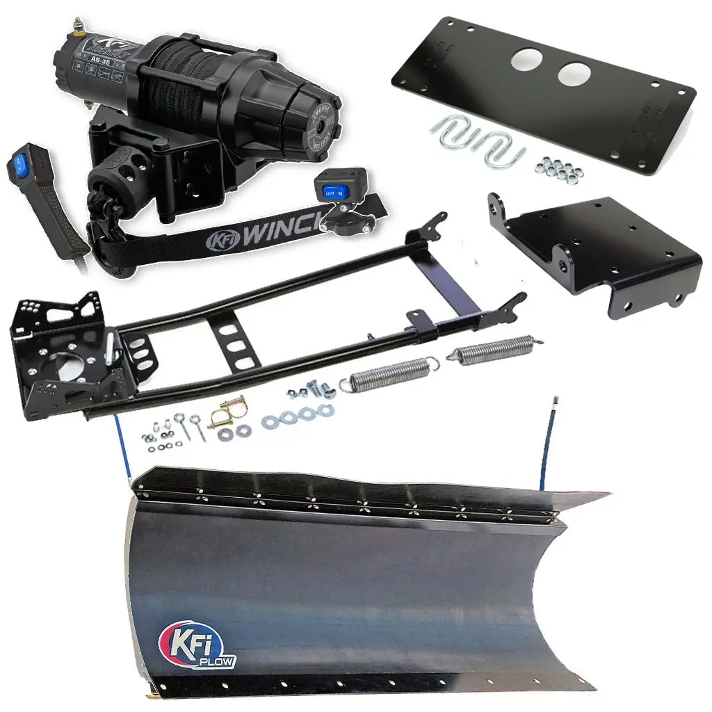 Kfi Snowplow Kit Suzuki 450, 500, 700, 750 King Quad Atv 18