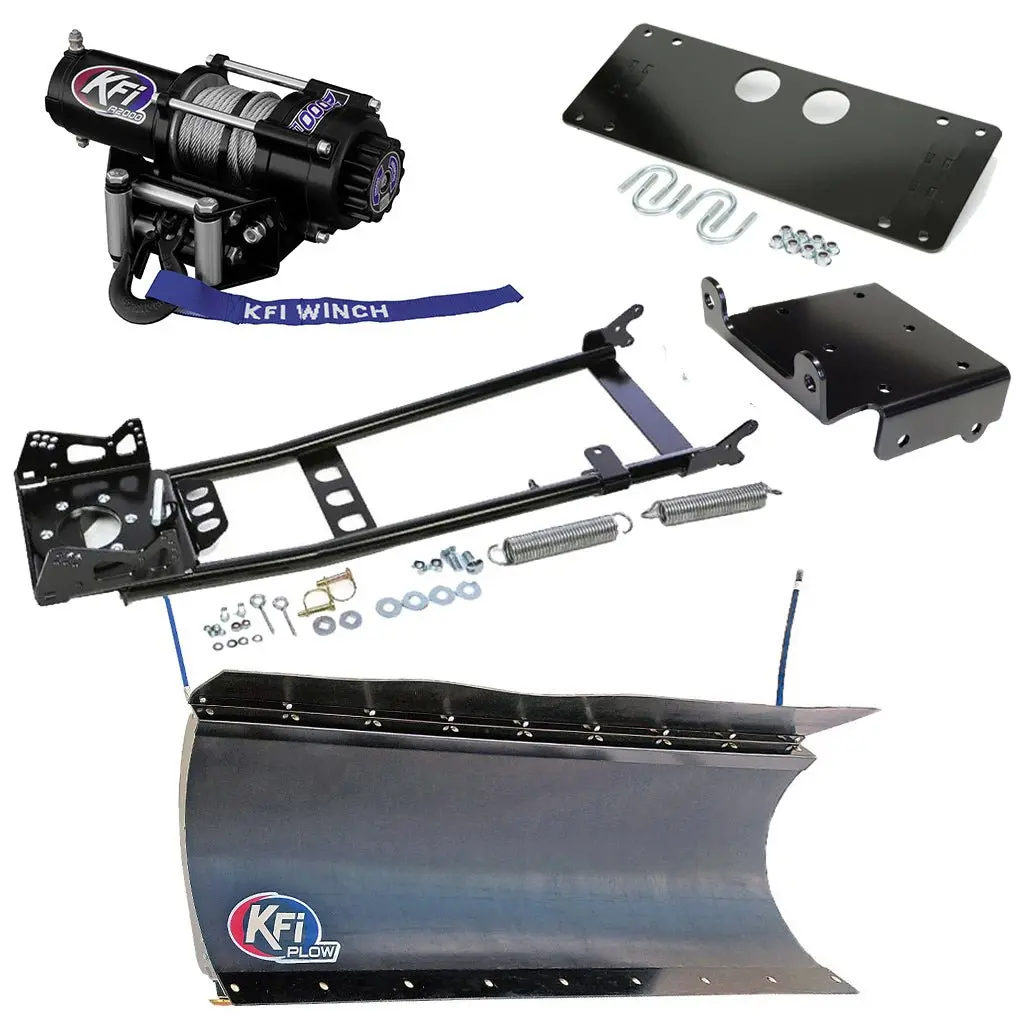 KFI Snowplow Attachment Kit Compatible with Suzuki King Quad 450, 500, 700, and 750 ATVs - Image 21