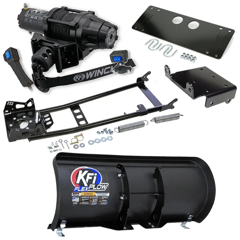 Kfi Snowplow Kit Suzuki 450, 500, 700, 750 King Quad Atv 9
