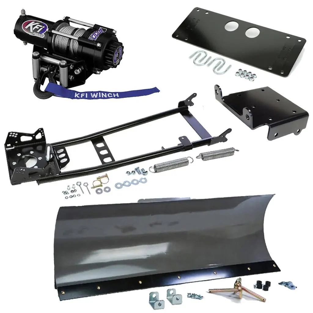 Kfi Snowplow Kit Suzuki 450, 500, 700, 750 King Quad Atv 12