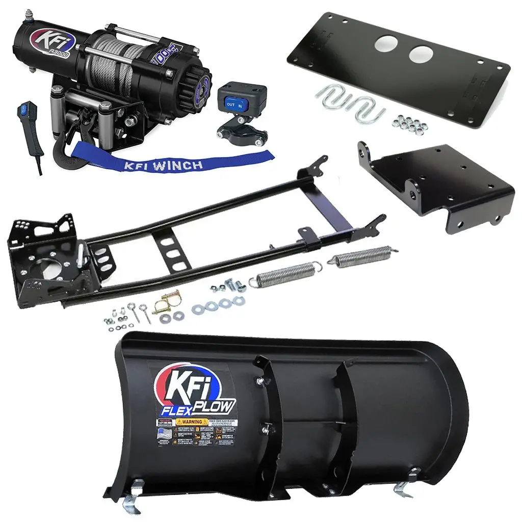Kfi Snowplow Kit Suzuki 450, 500, 700, 750 King Quad Atv 5