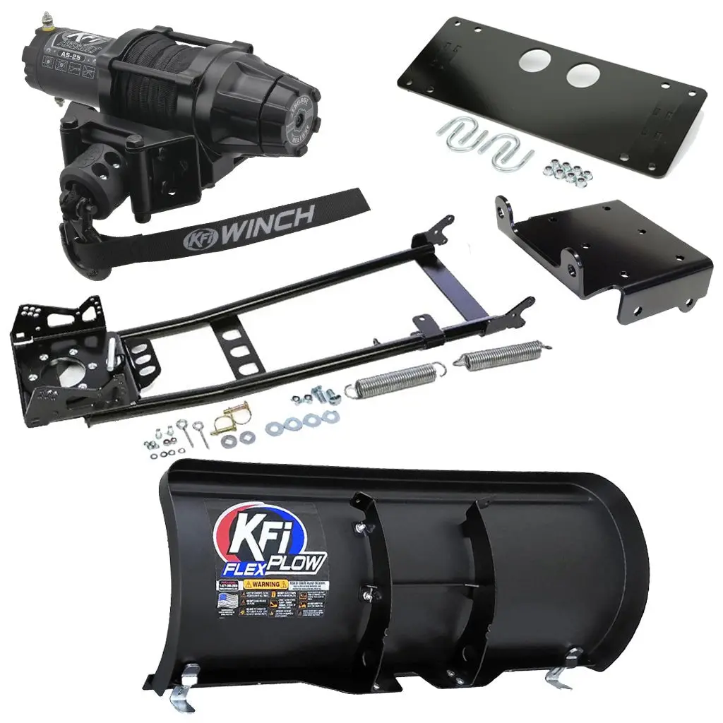 Kfi Snowplow Kit Suzuki 450, 500, 700, 750 King Quad Atv 8